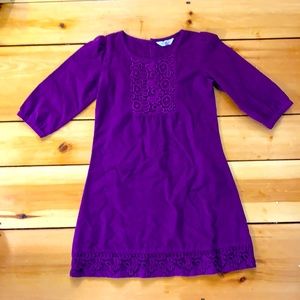 Pretty purple flower dress